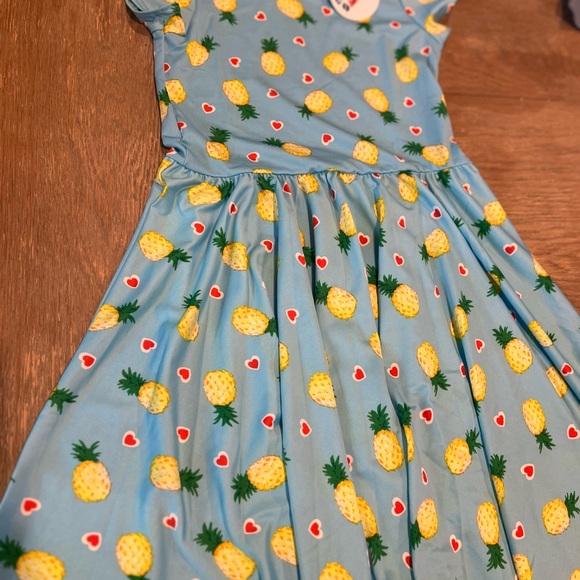 NWT Dot Dot Smile Yellow and Green Sundress Casual - Picture 3 of 7